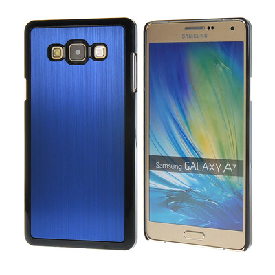 

MOONCASE Мода Матовый алюминий Металл Hard Cover чехол для Samsung Galaxy A7 синий