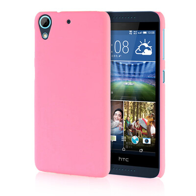 

MOONCASE Hard Rubberized Rubber Coating Devise Back ЧЕХОЛ ДЛЯ HTC Desire 626 Pink