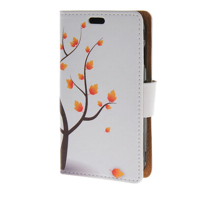 

MOONCASE Case for Samsung Galaxy V Plus G318H Leather Flip Wallet Style and Kickstand Case Cover [Cute Pattern] Design / a05