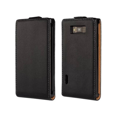

MOONCASE Magnetic Closure Style Premium PU Leathe Top Flip Pouch Case Cover for LG Optimus L7 P700 P705