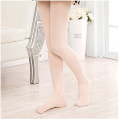 

2018 Spring Candy Color Kids Pantyhose Ballet Dance Tights for Girls Stocking Children Velvet Solid White Pantyhose Girls Tights