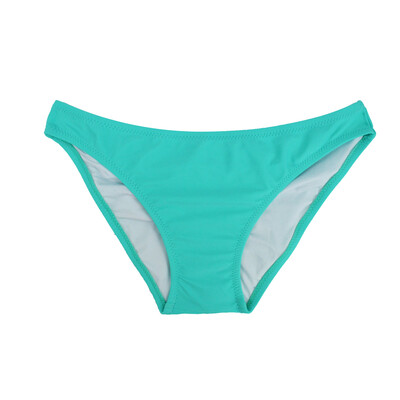 

M&M 2018 Girls Sexy Low Waist Candy Colors Bikini Bottom Women Print Cheeky Small Swim Briefs Sporty Shorts