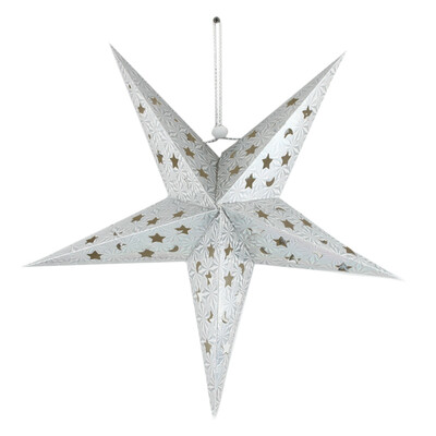 

mymei Pentagram Lampshade Paper Star lantern Hanging Star Colourful Decoration