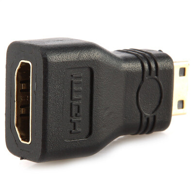 

Yamazawa (SAMZHE) ZH-05 HDMI для мини-HDMI-конвертера Mini hdmi to HDMI мужской к женскому адаптеру маленький поворот большой дисплей с плоским экраном, подключенный к компьютеру