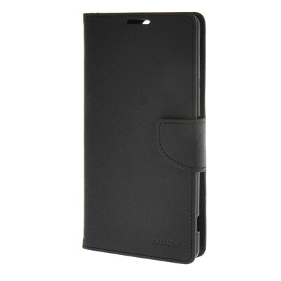 

MOONCASE чехол for Sony Xperia C5 Флип кожаный бумажник чехол Карточка с Kickstand Дело Чехол черный