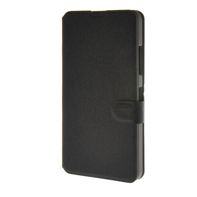 

MOONCASE Ultra thin matte surface Leather Wallet Flip Holster Pouch Stand Back чехол для Microsoft Lumia 640 Black