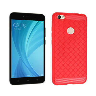 

Goowiiz Luxury Phone Case For Xiaomi Redmi Note 5A 16G32G Ultra Thin Ventilation Grid Weave Soft Anti fall Full Protective