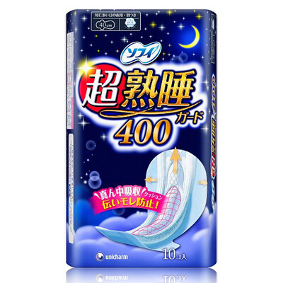 

[Japan imported] Unicharm Sophie ultra-sleep night wear ultra-thin flap 40cm 10