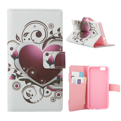 

MOONCASE ЧЕХОЛ ДЛЯ Huawei Ascend P8 Flip PU Leather Fold Wallet Card Slot Kickstand Back [Pattern series] /a07