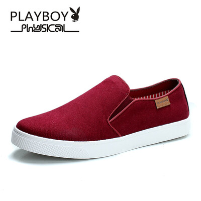 

PLAYBOY brand CanvasBreathableBoardFashionable casualAll matched driversMens shoes