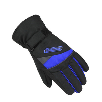 

2016 Brand Outdoor Polyester Ski Gloves Men Women Cycling Gloves Non-Slip Windproof Waterproof Full Finger Winter Gloves