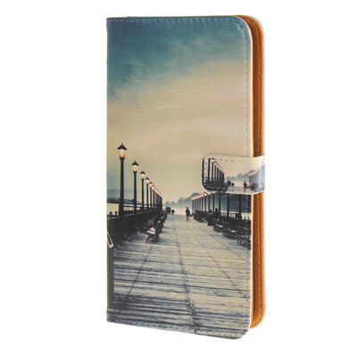 

MOONCASE Чехол для HTC желание 820 Премиум PU кожаный бумажник флип стиль и kickstand дизайн крышки случая / А03