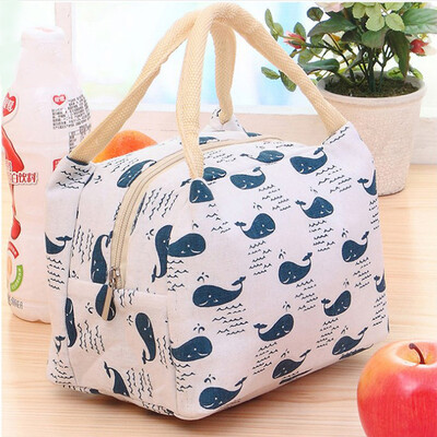 

Xinyi Harajuku style fresh lunch bag literary insulation lunch bag student thick waterproof lunch box bag storage bag cold bag