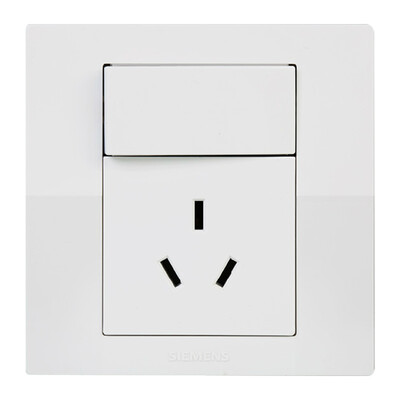 

Siemens SIEMENS 5UB80833NC01 Yue move 10A three holes with switch socket elegant white