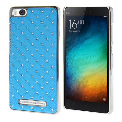 

MOONCASE Жесткий Хром горный хрусталь Bling Звезда обложка чехол для Xiaomi Райс 4i M4i MI4I (5,0 дюйма) Синий