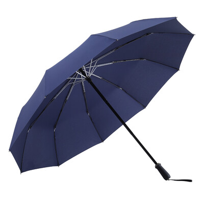 

Meidu MAYDU 10 bone reinforcement large double umbrella 30 manual mens business windproof umbrella M3512 blue