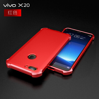 

Goowiiz Phone Case For Vivo X20X20 Plus Fashion Plating Matte Hard PC Hybrid Prevent falling Full Protection