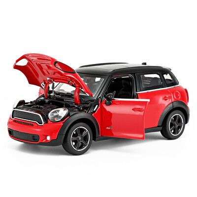 

RASTAR Xinghui Car Model 124 Alloy BMW BMW Mini MINIcountryman Simulation Sports Car Model Collection Car Decoration Accessories Red