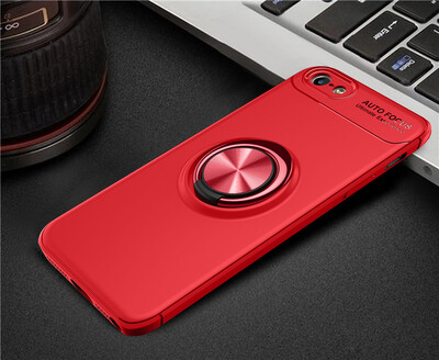 

Iphone 5/5s роскошь металлическое кольцо, магнитные брекет - shockproof охлаждения тпу телефон дел