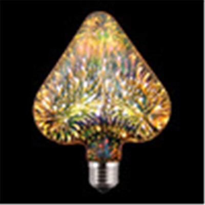 

3D Led Bulb E27 Fireworks Decorative Bulb 220V Party Lamp A60 ST64 G80 G95 Vintage Edison Night Light For Christmas Decoration