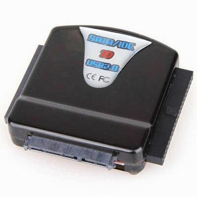 

Huayuan новые USB - SATA IDE винчестера 1,8 / 2.5 / 3.5 жесткий диск, черный цвет кабеля адаптер