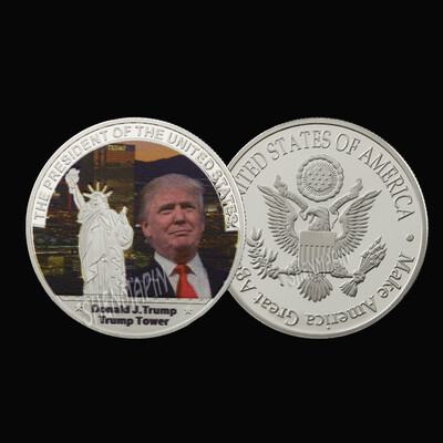 

American 45th President Donald Trump Coin