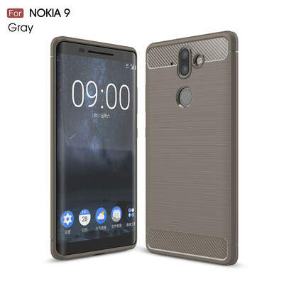 

Goowiiz Phone Case For Nokia 98 Sirocco Fashion Slim Carbon Fiber TPU Soft Silicone Prevent falling