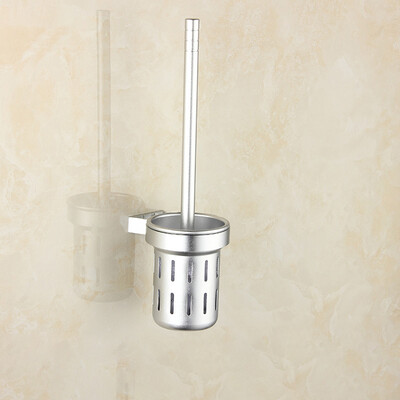 

Toilet brush with seat strong adhesive space aluminum toilet brush