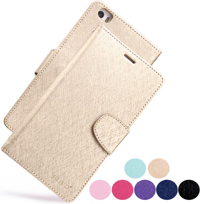 

Mooncase Silk and Maple Flip Folio PU Leather Case For Xiaomi Note
