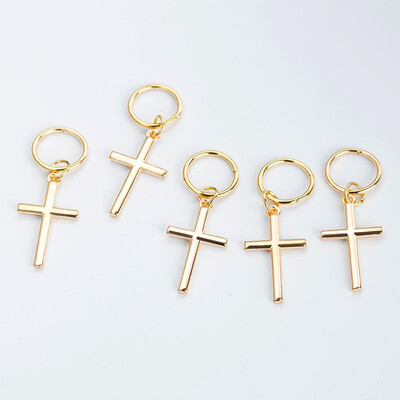 

10PC Hair Braided Ring Silver Circle Leaf Clip Hairpin Jewelry Design Dreadlock Hoop Circle Hair Accessories