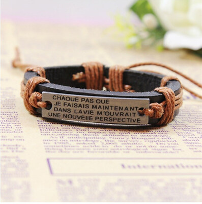 

2018 Новый браслет с металлическим браслетом Английский браслет европейского стиля