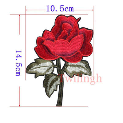 

1 Pcs Top New Brand Clothes Patches Bird Fish Flower Embroidered Patch DIY Iron On Sew Fabric Repair Clothing Wedding Patches