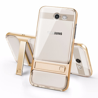 

Goowiiz Phone Case For Samsung Galaxy J2 PrimeJ5 PrimeJ7 PrimeON5ON7 2016 Fashion Slim Silicone TPU PC Hard Bracket