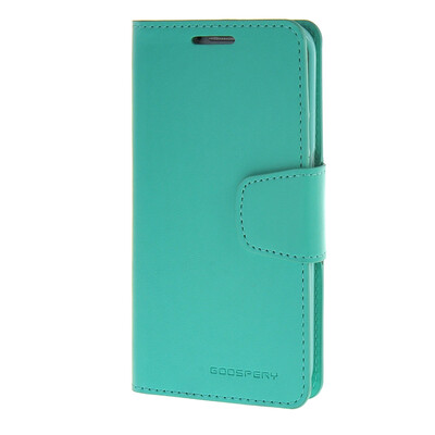 

MOONCASE чехол для Samsung Galaxy S6 Edge PU Leather Flip Wallet Card Slot Stand Back Cover Green