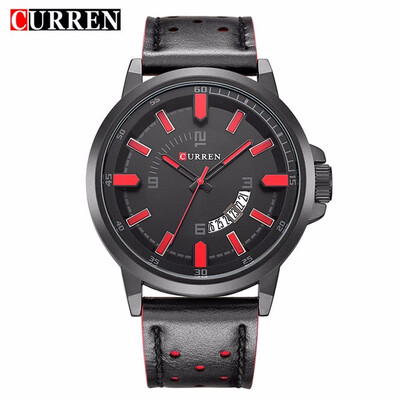 

Curren 2017 men watches relogio masculino luxury military wristwatches fashion casual quartzwatch water Resistant calendar 8228