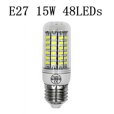 

E27 E14 220V Corn Lamps Energy saving Bulb LED Lamp Bulb Lights SMD 5730 Chandelier Spotlight LEDs Corn Bulb