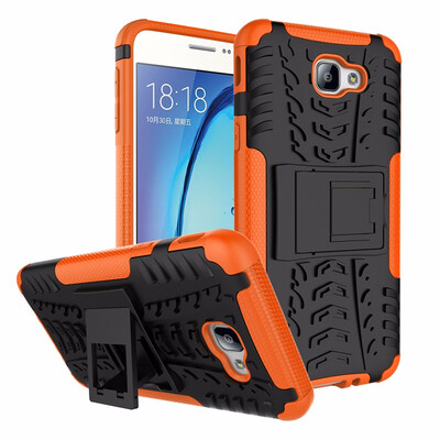 

Goowiiz Phone Case For Samsung Galaxy J5 PrimeOn5 2016J7 PrimeOn7 2016 Armor Tire Texture Rugged Protection PCTPU