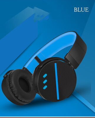 

Headset Bluetooth wireless headset subwoofer folding headset