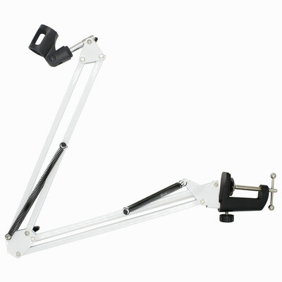 

NB-35 Broadcasting Studio Microphone Mic Stand Boom Scissor Suspension Arm Mount Shock For Mounting On PC Laptop Notebook