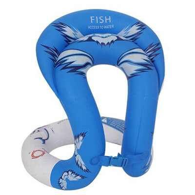 

Swim music four generations of snake-shaped swim ring baby children to adult thick ring inflatable swimming pool life circle XL blue height 165-180cm