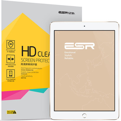 

(ESR) iPad Air / Air2 / iPad Pro9.7 дюймовый / iPad7 / Apple новый iPad HD защитная пленка с царапинами для экрана высокой четкости