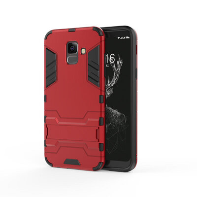 

for Samsung Galaxy A6 Plus 2018 A6 A605 Shockproof Hard Phone Case for Samsung Galaxy A6 2018 A600F Combo Armor Case Back Cover