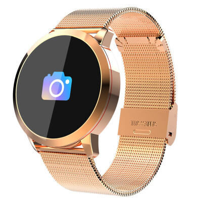 

Водонепроницаемый Bluetooth Smartwatch Heart Rate Band Monitor Браслет браслет Спорт Напоминание о запястье Wrist Smart Watch Стальная полоса