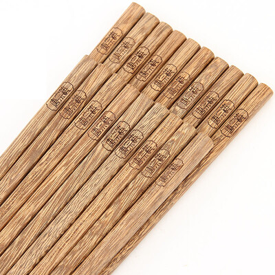 

Тан и ростки фасоли палочек деревянных палочек для еды без краски палочек 10 пар загружены A652