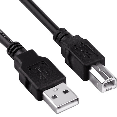 

Fergie Kappa cabos F057 usb printer line 20 high-speed side of the data line lap AB USB print cable 15 m black