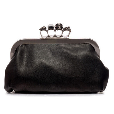 

D.jiani ™ European and American fashion gem skull ring Clutch