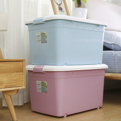 

Visitor FK Extra large storage box clothes finishing box quilt storage box large capacity storage box 2 Pack