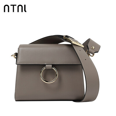 

NTNL fairy bag female 2018 new style fashionable style with genuine leather style 100 hand-in-hand bill of lading shoulder bag
