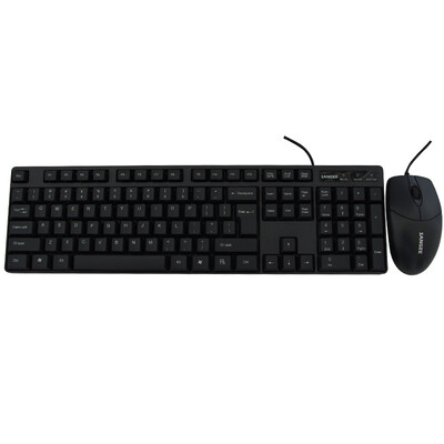 

Three giant (SANGEE) G2 comfortable fast hand wired mouse and keyboard set