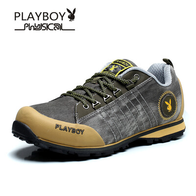 

PLAYBOY brandNew styleSkid resistanceSports&casual sneakerBreathable hikingMens shoes